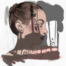 Load image into Gallery viewer, BEAUTIFUL SHADOWS - Digital Painting - Fine Art Prints