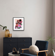 Load image into Gallery viewer, DON’T LET GO - Acrylic Portrait Painting - Fine Art Print (reproduction)