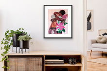 Load image into Gallery viewer, DON’T LET GO - Acrylic Portrait Painting - Fine Art Print (reproduction)