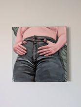 Load image into Gallery viewer, JUST BEING - Acrylic Portrait Painting - Original Canvas Artwork