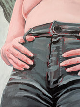 Load image into Gallery viewer, JUST BEING - Acrylic Portrait Painting - Original Canvas Artwork