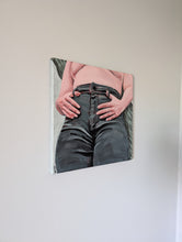 Load image into Gallery viewer, JUST BEING - Acrylic Portrait Painting - Original Canvas Artwork