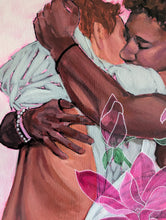 Load image into Gallery viewer, DON'T LET GO - Acrylic Portrait Painting - Original Canvas Artwork