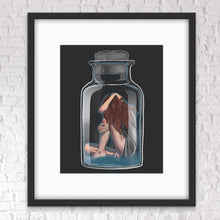 Load image into Gallery viewer, BOTTLED UP - Surreal Digital Portrait Art - Fine Art Print