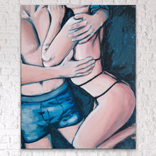 Load image into Gallery viewer, RECENTERED - Acrylic Portrait - Original Canvas Painting