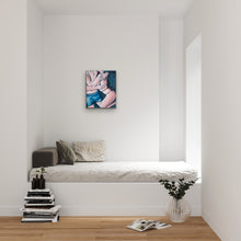 Load image into Gallery viewer, RECENTERED - Acrylic Portrait - Original Canvas Painting