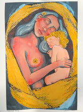 Load image into Gallery viewer, COLLECTIBLE Embellished Prints - “Motherhood” - Unique Surreal Portrait Prints