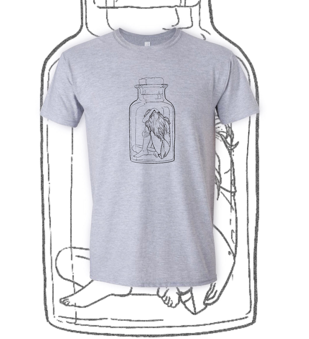 BOTTLED UP Design - Screen Printed T-shirt