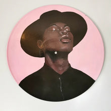 Load image into Gallery viewer, &quot;Contrast&quot; - Upcycled Vinyl Record Artwork - Original Acrylic Painting
