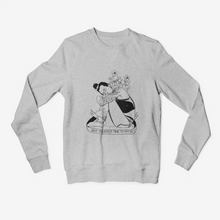 Load image into Gallery viewer, Custom Screenprinted Crew Neck Sweater - TIME TO GROW Design
