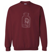 Load image into Gallery viewer, Custom Screenprinted Crew Neck Sweater - BOTTLED UP Design
