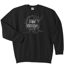 Load image into Gallery viewer, Custom Screenprinted Crew Neck Sweater - PEONY BLOOMS Design
